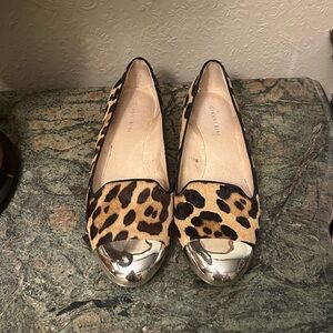 Gianni Bini cheetah flats
